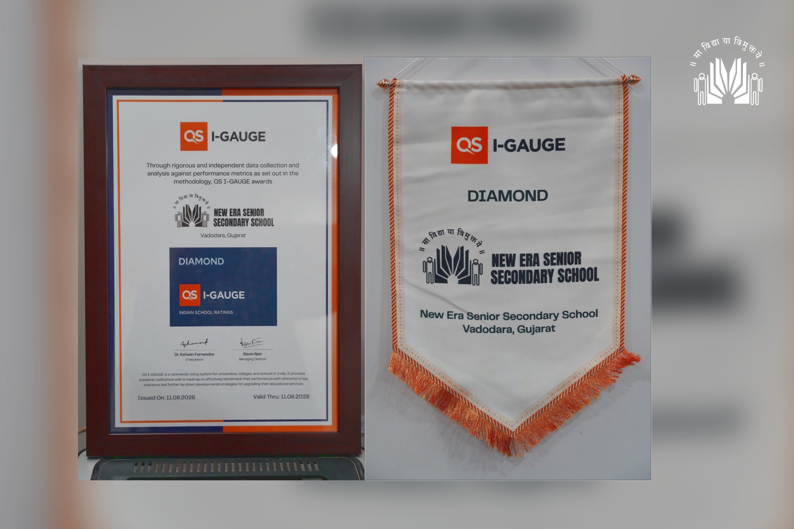 New Era Senior Secondary School Becomes Gujarat’s First School to Receive QS I-GAUGE Diamond Rating